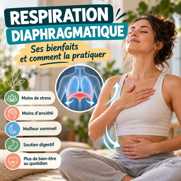 Respiration diaphragmatique : ses bienfaits et comment la pratiquer facilement